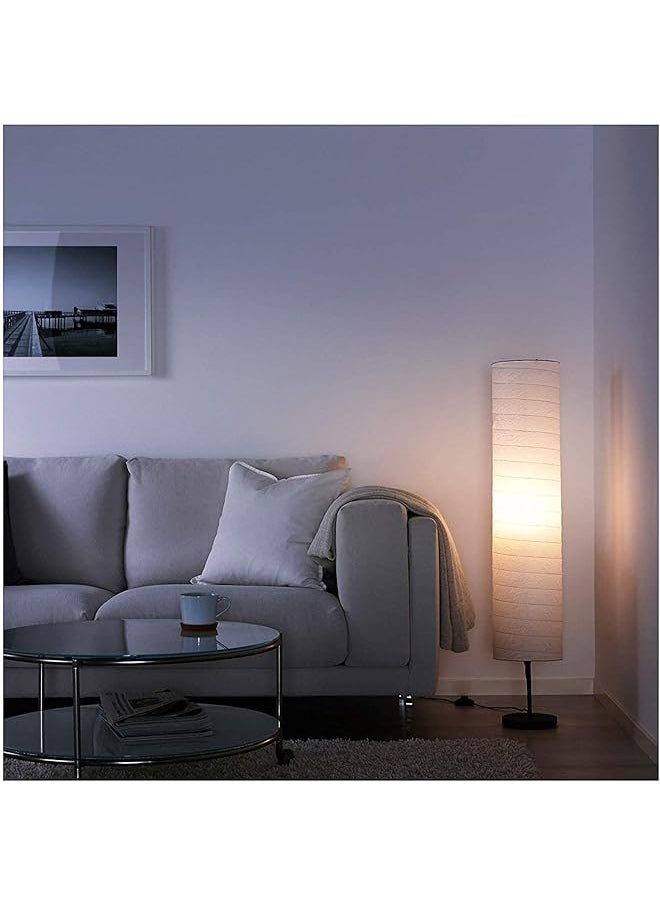 Click N Pick Home Stylo Floor Lamp Stand Lamp For Living Room With Lamp Shade Beige Floor Lamps For Bedroom 116Cm Height Modern Standing Lamp Suitable For Office Furniture Study Room Outdoor Lighting  - Image 5