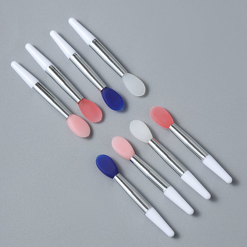 Mini Silicone Lip Brush Lipstick Brush Mini Lip Mask Lip Glaze Brush Applicator Stick Small Size Portable Beginner Single Pack - Image 2