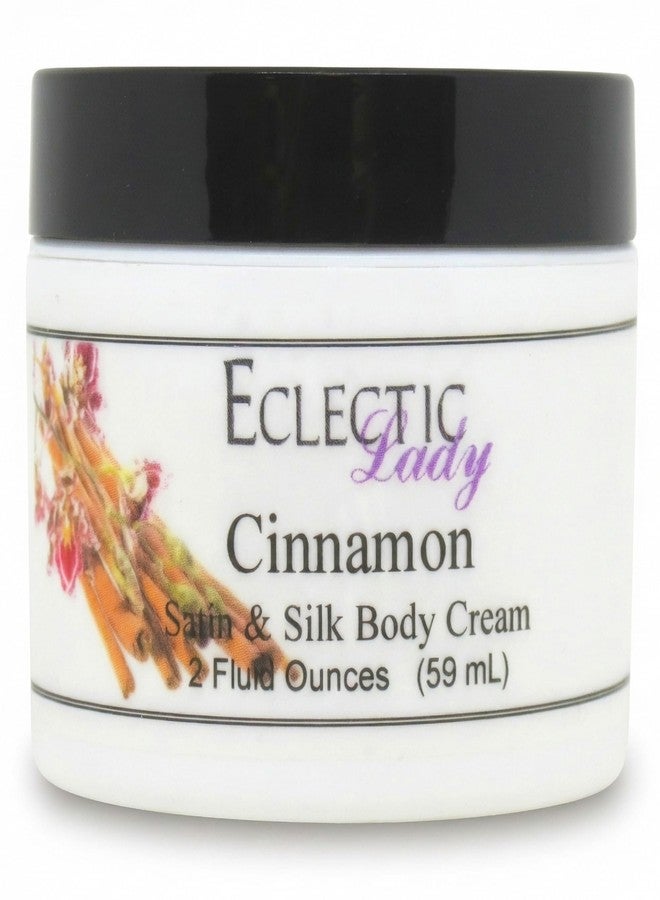 Eclectic Lady Cinnamon Satin and Silk Cream, Body Cream, Body Lotion, 2 oz - Image 1