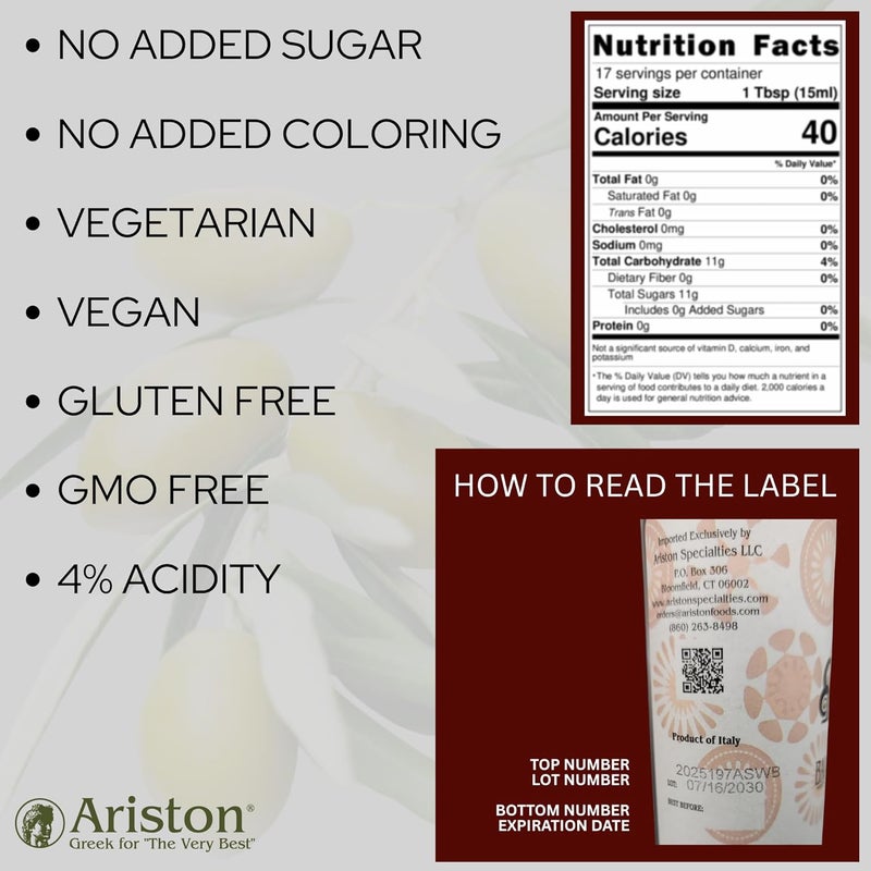 Ariston Apple Infused Balsamic Vinegar - 250ml - Image 2