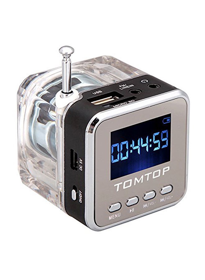 NIBEMINENT Portable Mini MP3/4 Music Player V460B Beige/Black/Silver  - Image 2