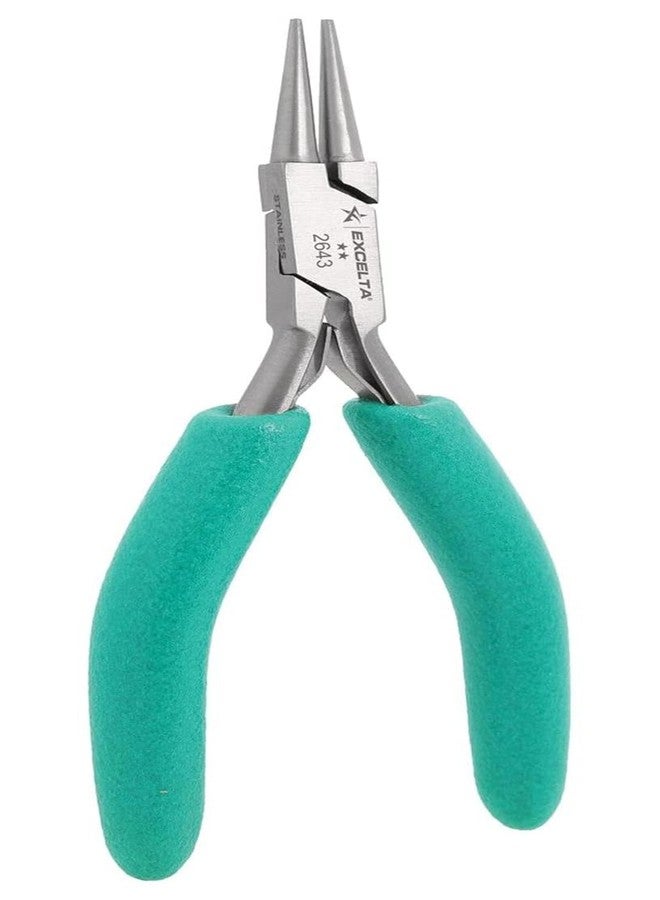 إكسلتا كماشة Excelta 2643 ذات الأنف المستدير من الفولاذ المقاوم للصدأ - Image 2