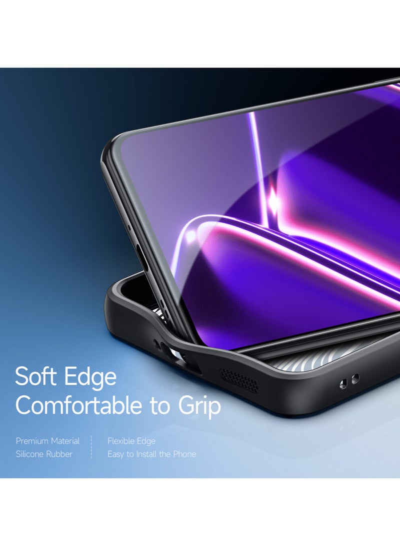 DUX DUCIS Aimo Cover for the Realme GT Neo5 SE mobile phone slim, transparent matte cover made of TPU, polycarbonate, polypropylene, silicone - black - Image 2