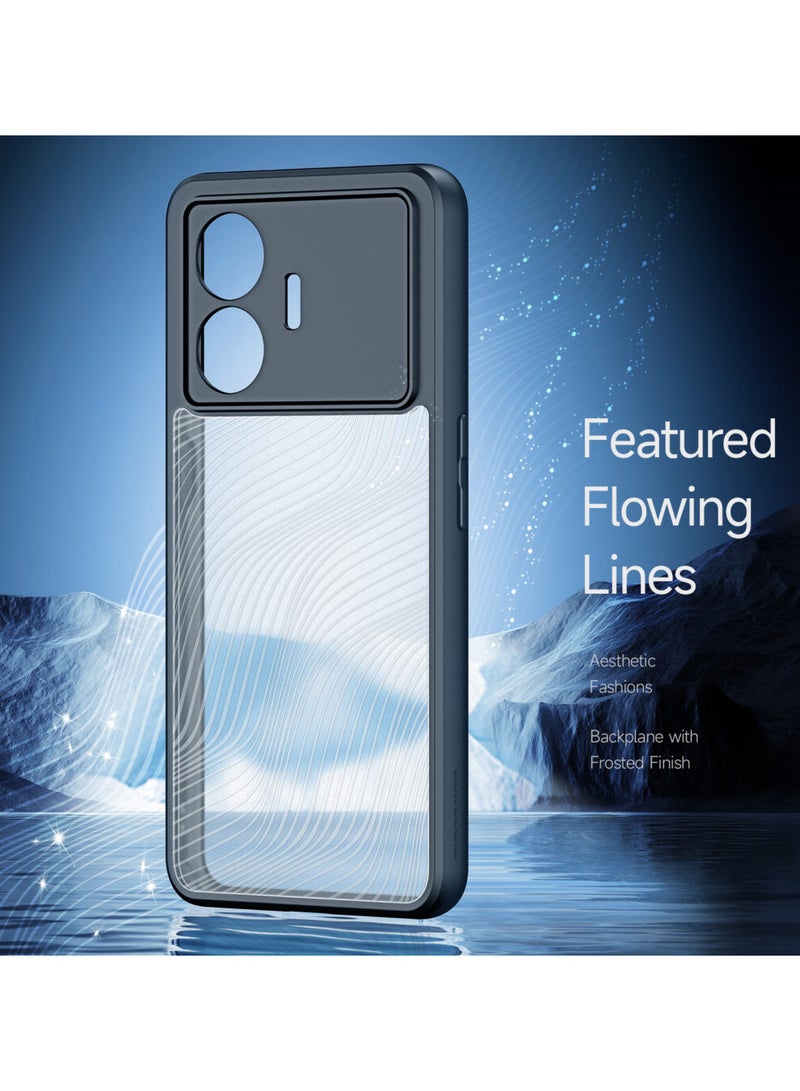 DUX DUCIS Aimo Cover for the Realme GT Neo5 SE mobile phone slim, transparent matte cover made of TPU, polycarbonate, polypropylene, silicone - black - Image 5