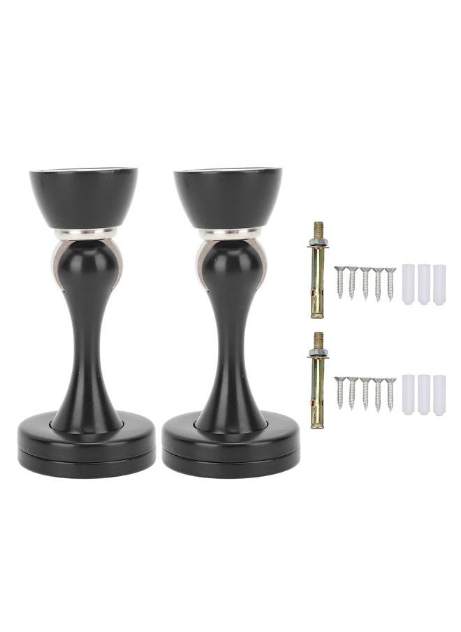 2PCS Magnetic Door Stopper Black Door Catch Zinc Alloy Anti Scratch Easy Installation Door Stop for Bedroom Bathroom - pzsku/Z23E60CB6FEA052235F2CZ/45/_/1732166924/3e5d524b-a951-492f-8aea-a86bfe4a2a4e