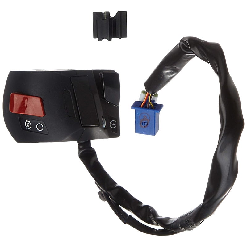 UNO Minda "Uno Minda SW-0648F-M01 Handle Bar Switch (Right Hand Side) With Self Start- 5 Pin White Coupler, 2 Pin White Coupler For Bajaj Pulasr 135/150/180/DTSi" - Image 2