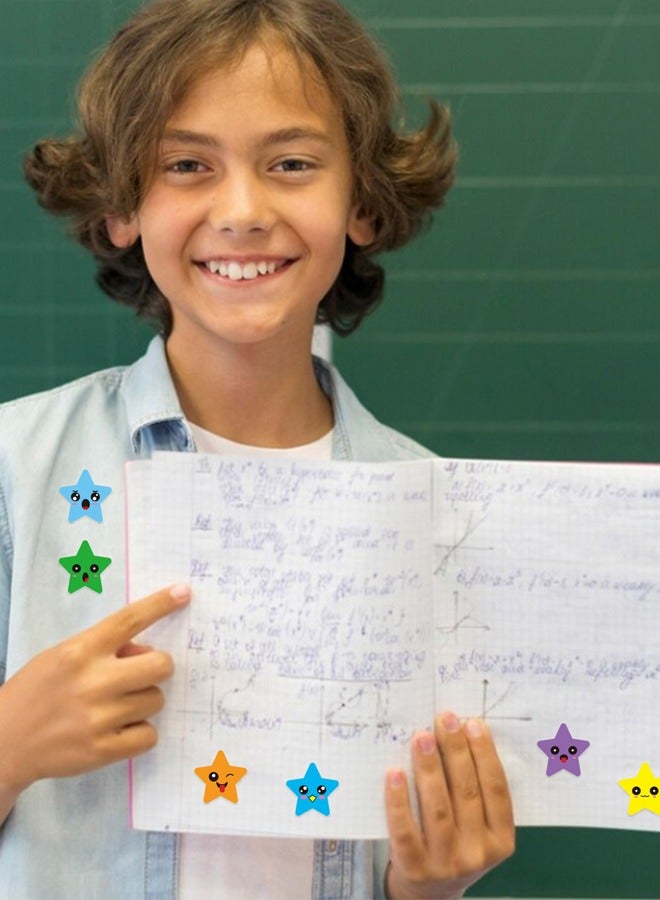 ملصقات مكافآت رياض الأطفال الخماسية الخماسية المكونة من 1500 قطعة لملصقات هدايا حفلات الأطفال الخماسية المكافآت الرياضية الرمضانية - Image 4