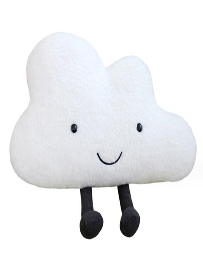 OUKEYI Cloud Cushion Pillow - Cartoon Clouds Shaped Throw Pillows Waist Rest Bedrest Reading Pillows Chair Back Cushion for Bedroom Office Car - Image 2