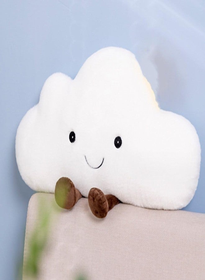 OUKEYI Cloud Cushion Pillow - Cartoon Clouds Shaped Throw Pillows Waist Rest Bedrest Reading Pillows Chair Back Cushion for Bedroom Office Car - Image 1