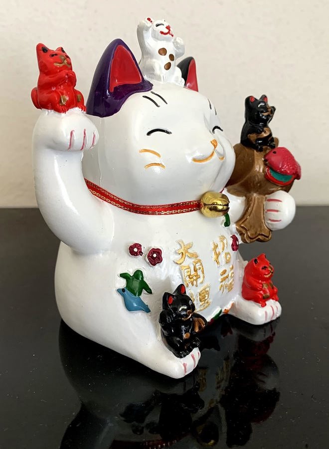 Betterdecor Feng Shui Maneki Neko Lucky Cat Coin Bank - Image 5