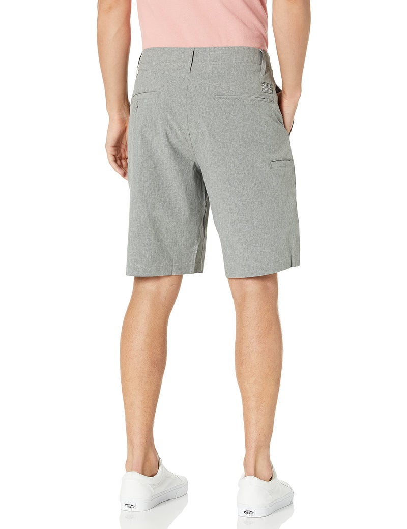 Volcom mens Kerosene 21" Hybrid Chino Shorts, Heather Grey, 34 US - Image 2