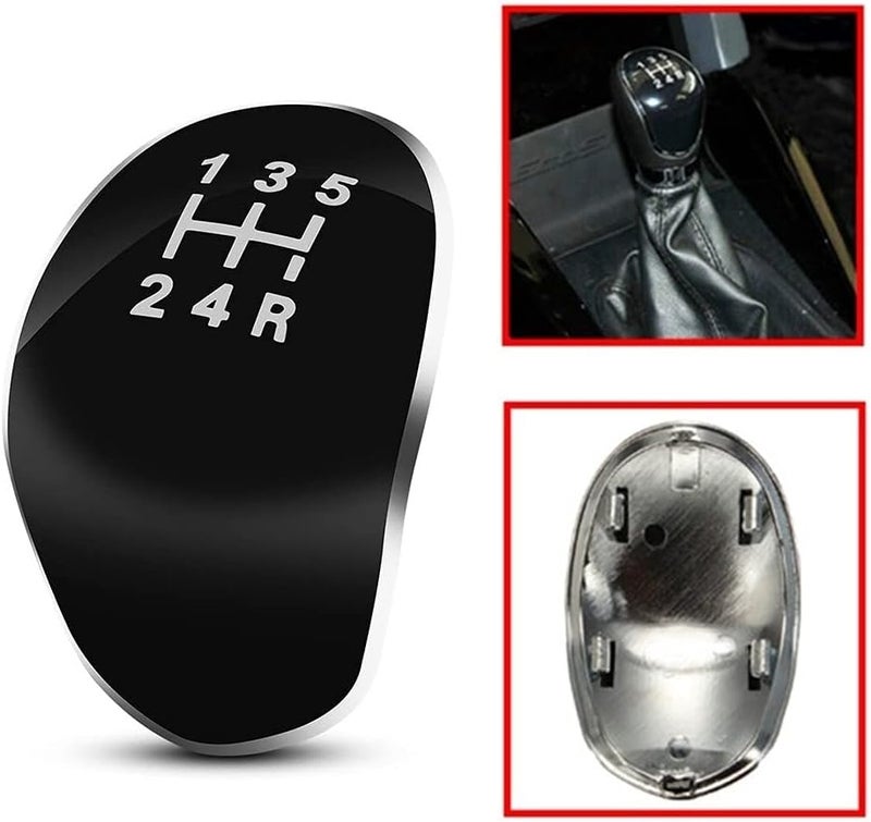 Wivplex 5 Speed Chrome Gear Shift Knob Cover - Image 4