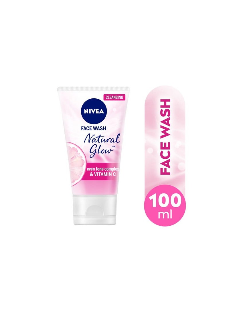 Nivea Natural Cleansing Facial Wash 100ml 100ml - Image 2