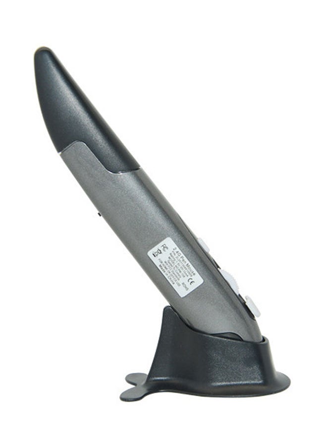 NIBEMINENT Universal Wireless Optical Pen Mouse For Laptops Desktops Computer 29g Grey  - Image 3