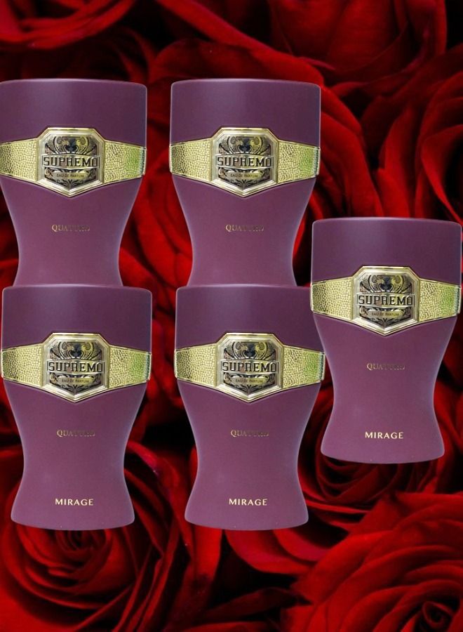 Mirage 5 Pieces Supremo Quattro Mirage EDP 100ML - Image 1