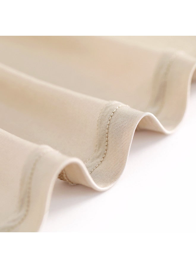 MEIBIAO 100% Mulberry Silk Knitted Camisole Versatile Silk Tank Top Spring Summer Blouse Silk Layering Top - Image 3