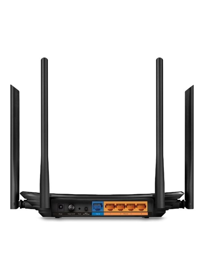 تي بي لينك راوتر جيجابت لاسلكي بتقنية MU-MIMO طراز Archer A6 أسود - Image 3