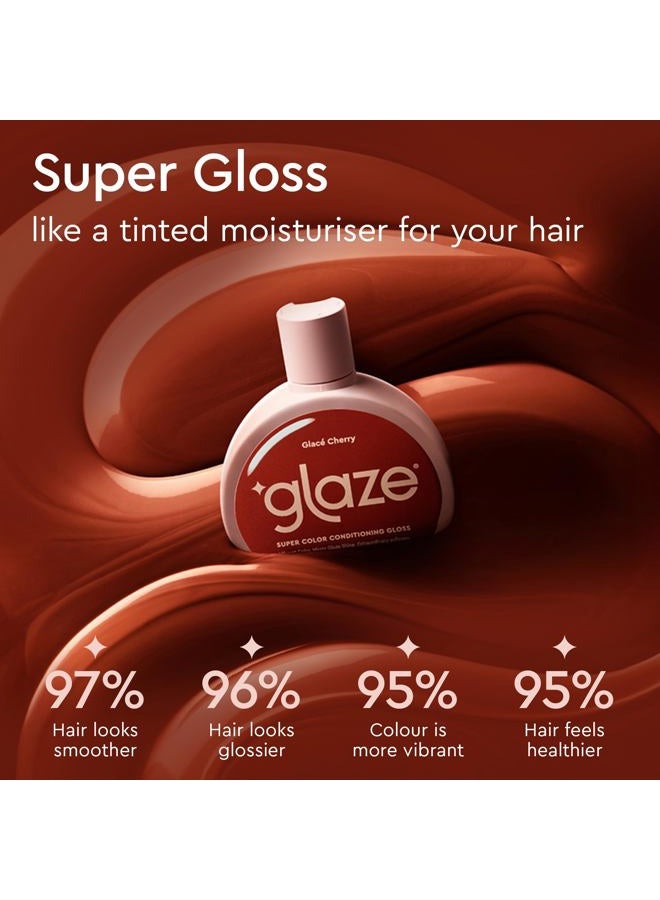 Glaze Conditioning Gloss - Tinted Moisturizer for Vibrant Red/Auburn Hair - Boosts Color, Repairs Damage & Adds Mirror Shine - Glace Cherry, 6.4 oz - Image 3