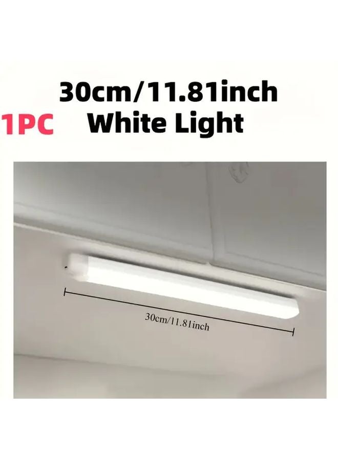 Portable LED Motion Sensor Strip Light 30cm Brilliant White USB Magnetic Indoor Outdoor - Image 1