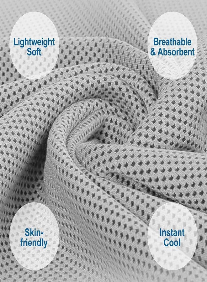 SKYTAK Microfiber Ice Cooling Sports Towel for Neck Instant Cold for Gym, Yoga, Running, Workout, Travel, Camping Reusable Quick Dry Chill Towel for Men & Women (Multicolor) - Image 3