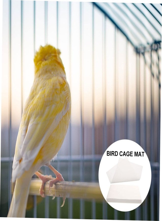 سوبفوكس بطانة قفص الببغاء من SUPVOX، 100 قطعة، بطانة ورقية مانعة للتسرب، حصائر قفص الطيور عديمة الرائحة - Image 5