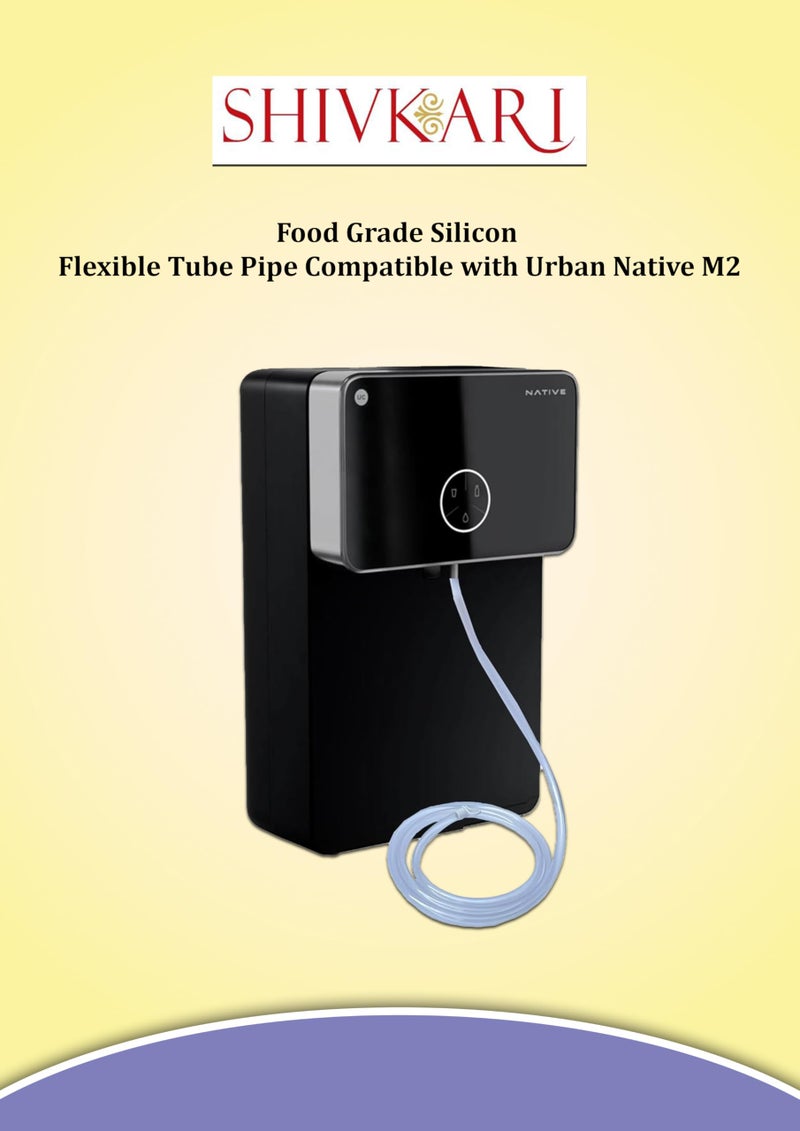 SHIVKARI Food Grade Silicon Flexible Tube Pipe Compatible with Urban Native M2 Material Diameter – 1.5 meter (5 feet) - Image 3