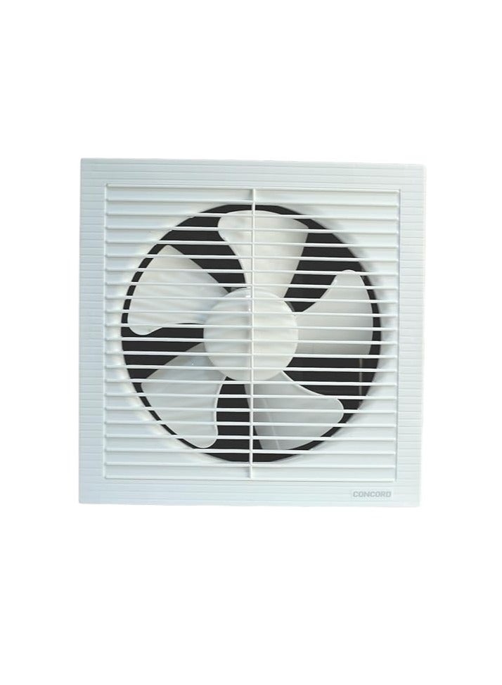 كونكورد شفاط صامت عالي الكفاءة لتهوية المطبخ والحمام - تركيب على السقف أو الحائط - تصميم عصري بدون ضوضاء (12 inch) - Image 1