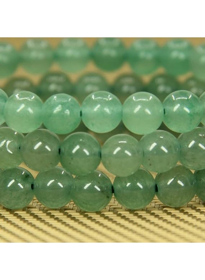 'Handmade Gem Semi Precious Gemstone 6mm Round Beads Stretch Bracelet 7'' Unisex' - Image 3
