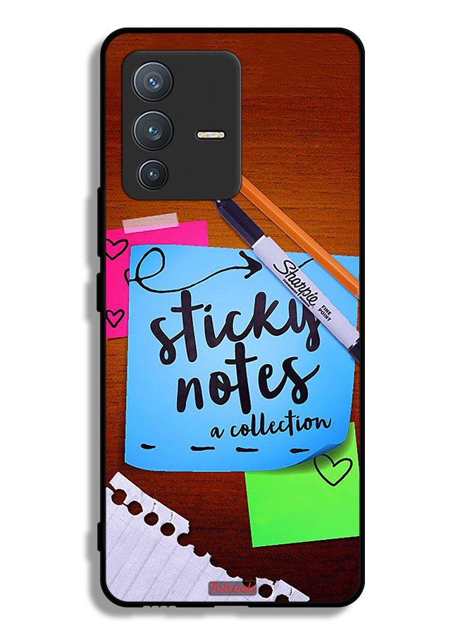 Tolwak Vivo S12 Pro 5G Protective Case Cover Sticky Notes - Image 1