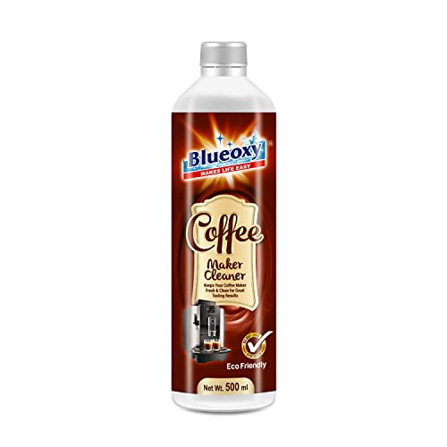 BLUEOXY Coffee Maker Cleaner & Descaling Liquid | For Keurig, Nespresso & All Coffee Machines | Keurig Espresso Coffee Machine Cleaner and Descaler | Ecological Formulation | 500 ML | QTY 1 - Image 1