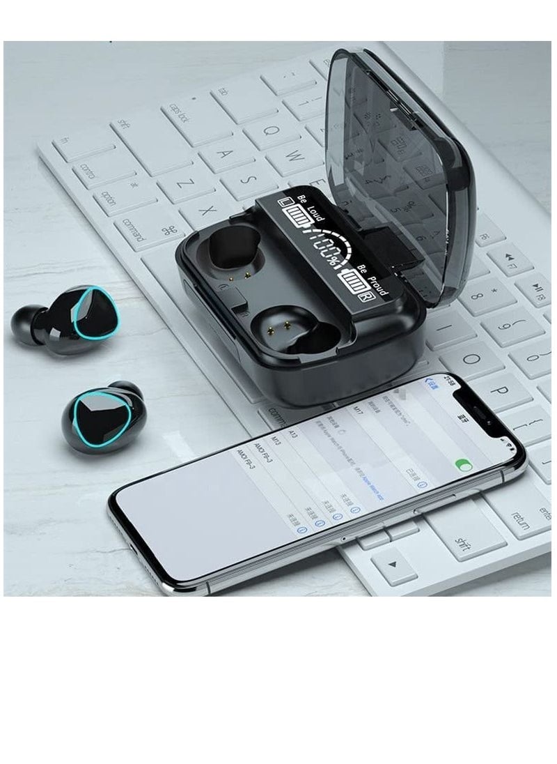 NEWEST Wireless Earbuds Bluetooth Waterproof Headset Touch Control USB Charging Headphones M10 V5.1  - Image 4