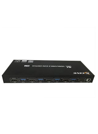 KVM Switch 2 Monitors 2/4 Computers Compatible USB3.0/HDMI 2.0 Allows 2 (or 4) groups of HD video source and USB interface device switch freely - pzsku/Z23E789722AC2BEA93CCAZ/45/_/1705394431/a221bf88-9d6e-415c-8b99-beb7b492424f