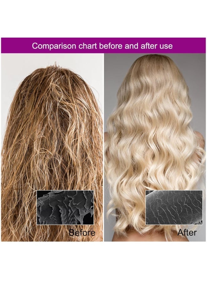 هالامين قبعة حرارية لترطيب وتغذية الشعر بشكل عميق، تعمل بالبطارية، مصممة لترطيب وتغذية الشعر، مبطنة بنسبة 100% من القطن الطبيعي وبذور الكتان - Image 4