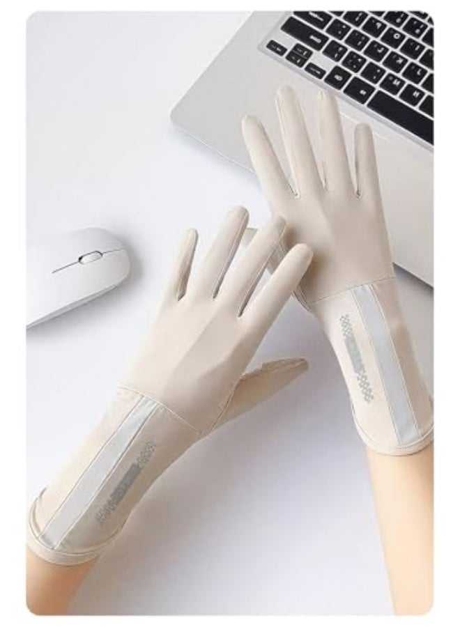 jaexest Protection UV Gloves for Women & Men - UPF 50+ Full Finger Touchscreen Driving Gloves with Anti-Slip Grip, Breathable Sun Protective Gloves for Cycling, Running, Outdoor Activities​ - Image 5
