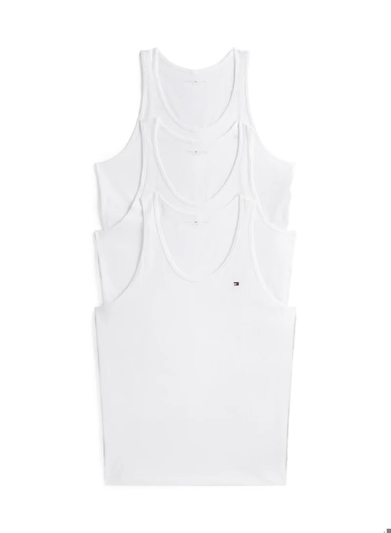 TOMMY HILFIGER 3-Pack Round Neck Tank Tops