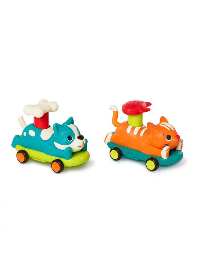 B. toys - Push & Go Toy Cars - Cat & Dog Vehicles - Toy Cars for Babies, Toddlers - Animal Toys - 18 Months + - PawMobiles - Image 4