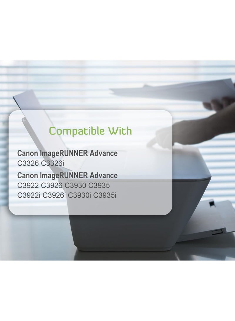 Terabyte CEXV64 4-Color set Compatible Toner Cartridge for IR Advance DX C 3900 Series, 3922i, 3926i, 3930i, 3935i - Image 3