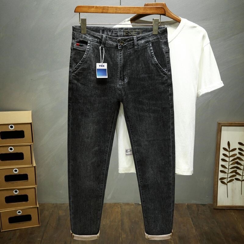 Unisex Classic Denim Jeans Loose Fit Daily Outdoor Wear - Image 3
