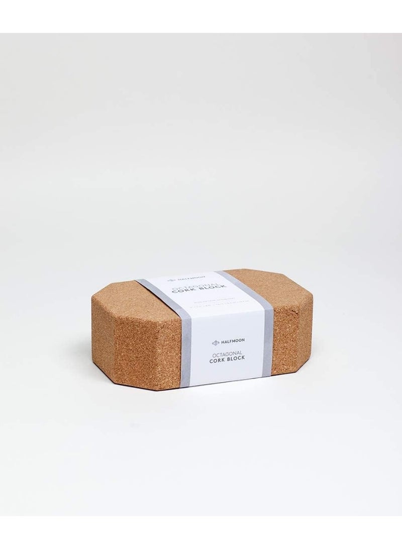 HALFMOON Octagonal Cork Block, 8.75-Inch x 5.5-Inch Size  - Image 4