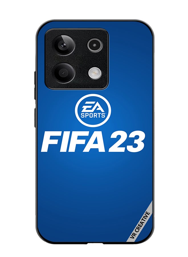 VR CREATIVE Protective Case Cover For Xiaomi Poco X6 Fifa 23 Blue Ea Design Multicolour - Image 1
