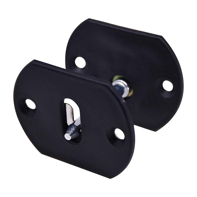 Yoogu 4 Sets Furniture Connector Pin Style Replacements Part Sofa Couch Sectional Connectors Black