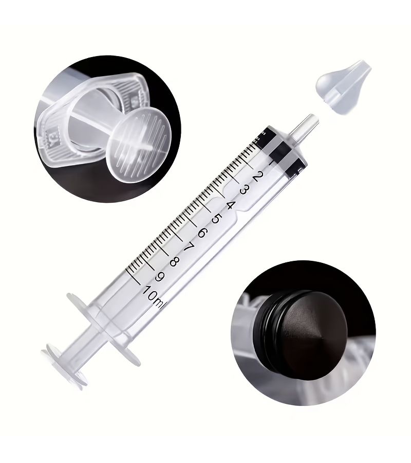 Nasal Rinse Tool Kit 7 Piece 0.34oz Set with Soft Head Brush - Image 3