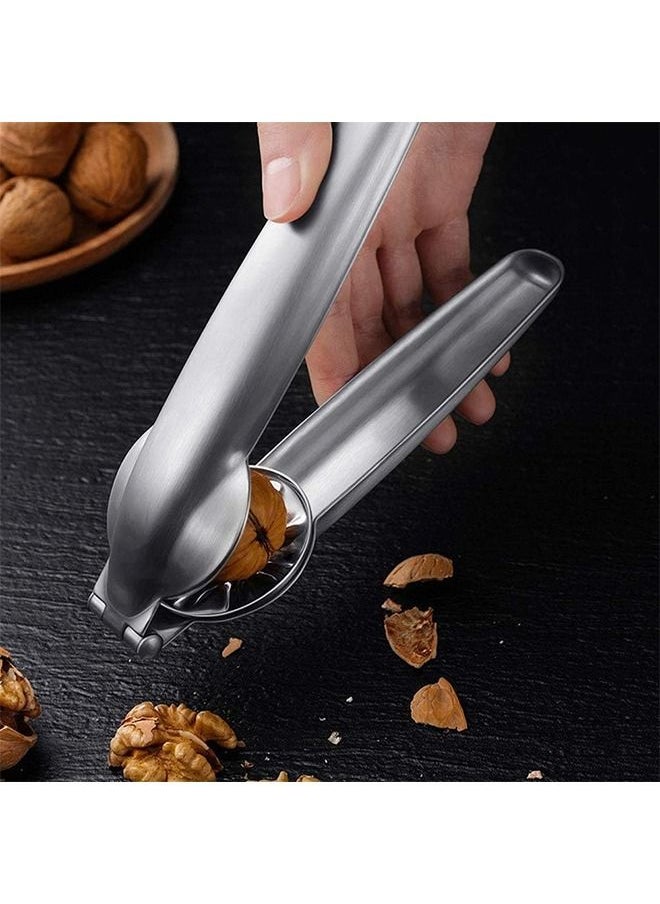 HS - Nutcracker Chestnut Clip, Nut Cracker Sheller Walnut Pliers, Metal Nut Opener Plier, 304 Stainless Steel Kitchen Tools - Image 1