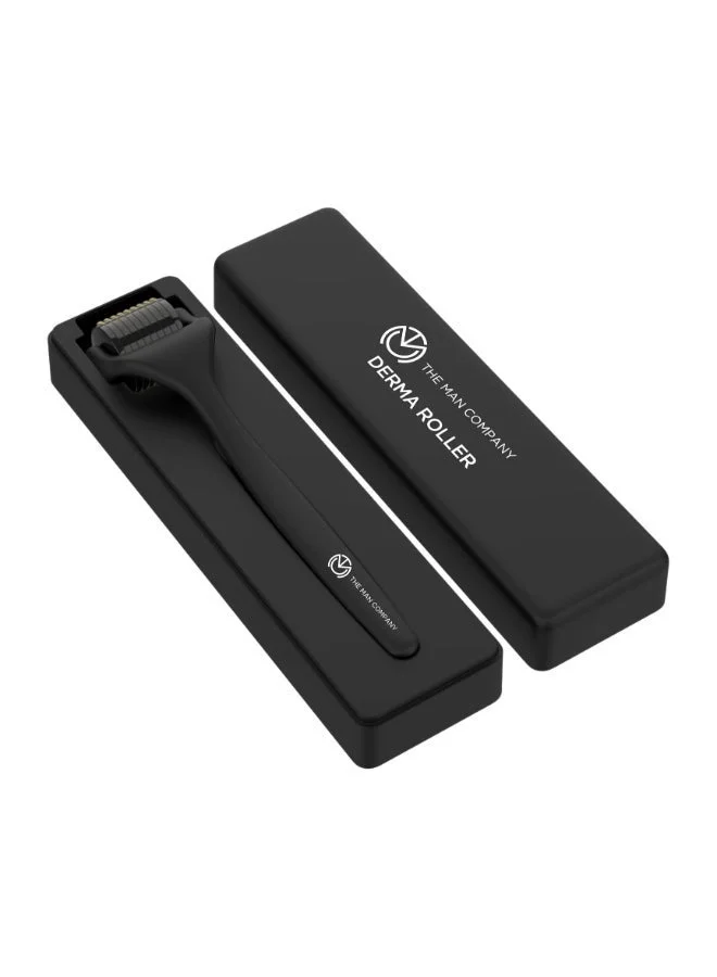 The Man Company  Derma Roller For Men, Scalp And Beard, Activates Hair Follicles, 540 (0.5 mm) Chromium Micro-Needles With Titanium Finish for Men | Best Price UAE