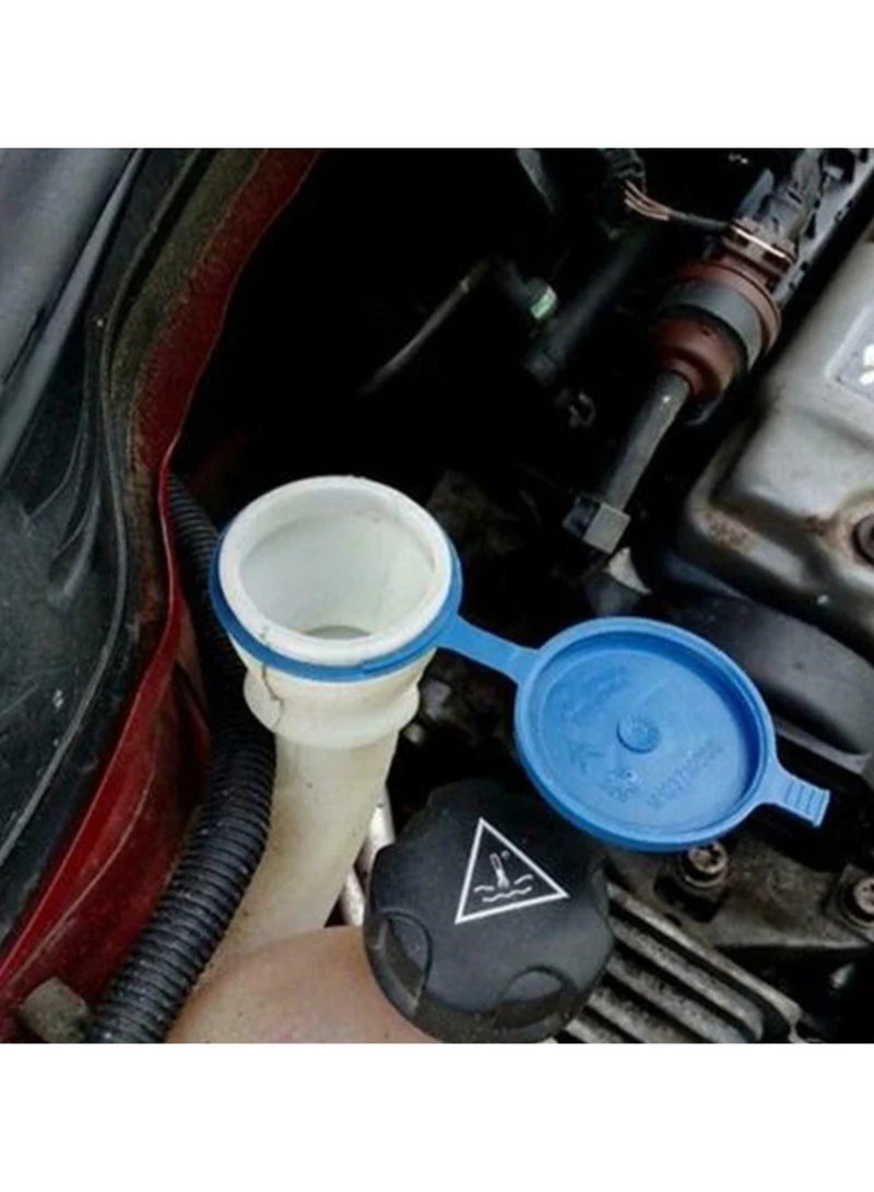Generic Water Tank Bottle Cover For Car Windshield Wipers For Washing The Front Or Rear Windshield The Color Of The Cover Is Blue With a Small Hole To Extract Excess Water Vapor From The Tank It Is Compatible With Most Cars But just Make Sure Of The Size Of The Water Tank Bottle Neck Ring The Cover Ring Size Is 5 cm And The Cover Is 5.5 cm  - Image 5