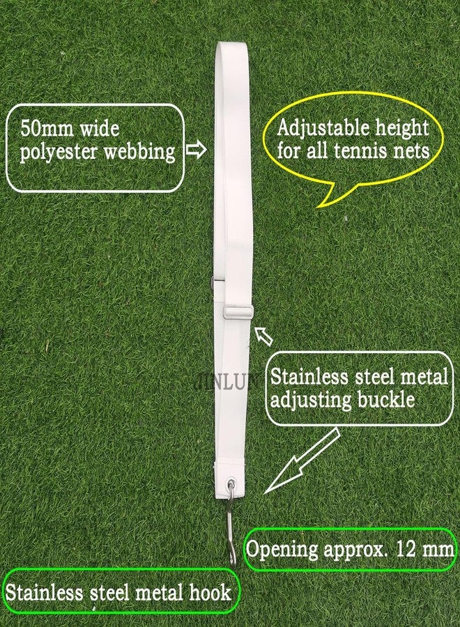 JINLUN Heavy Duty Premium Tennis Net Center Straps - Image 3