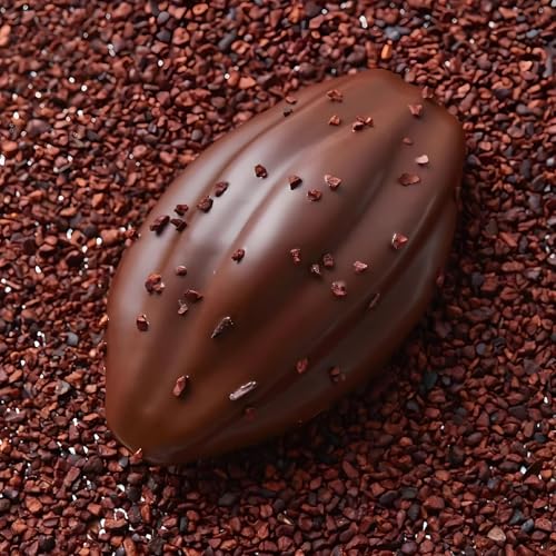 Fchil Cocoa Beans Silicone Molds for Mousse, Set of 2, Nonstick Baking Chocolate Molds for Cake Ice Soap - Image 5