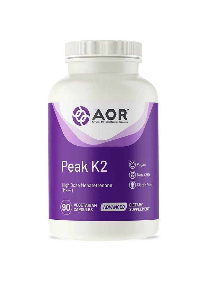 اي او ار Peak K2، يدعم صحة العظام والقلب والأوعية الدموية وتجلط الدم الطبيعي، مكمل غذائي، 90 وجبة (90 كبسولة) - Image 1