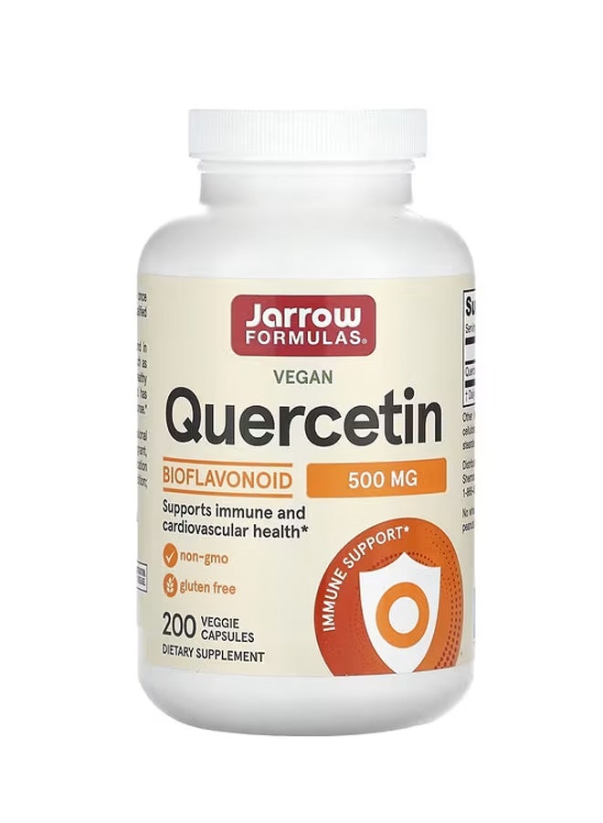 jarrow formulas Quercetin 500 mg 200 Veggie Capsules