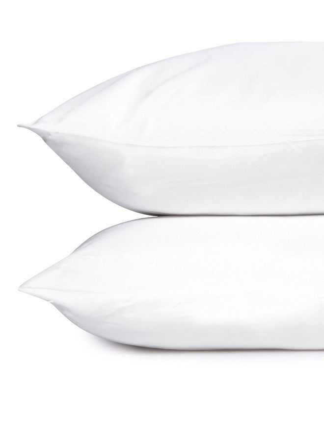 BIANCA Soft Papaya Microfiber Pillow with Smooth Microfiber Shell -2Pc 16 X 24 (Papaya) Solid-White - Image 4